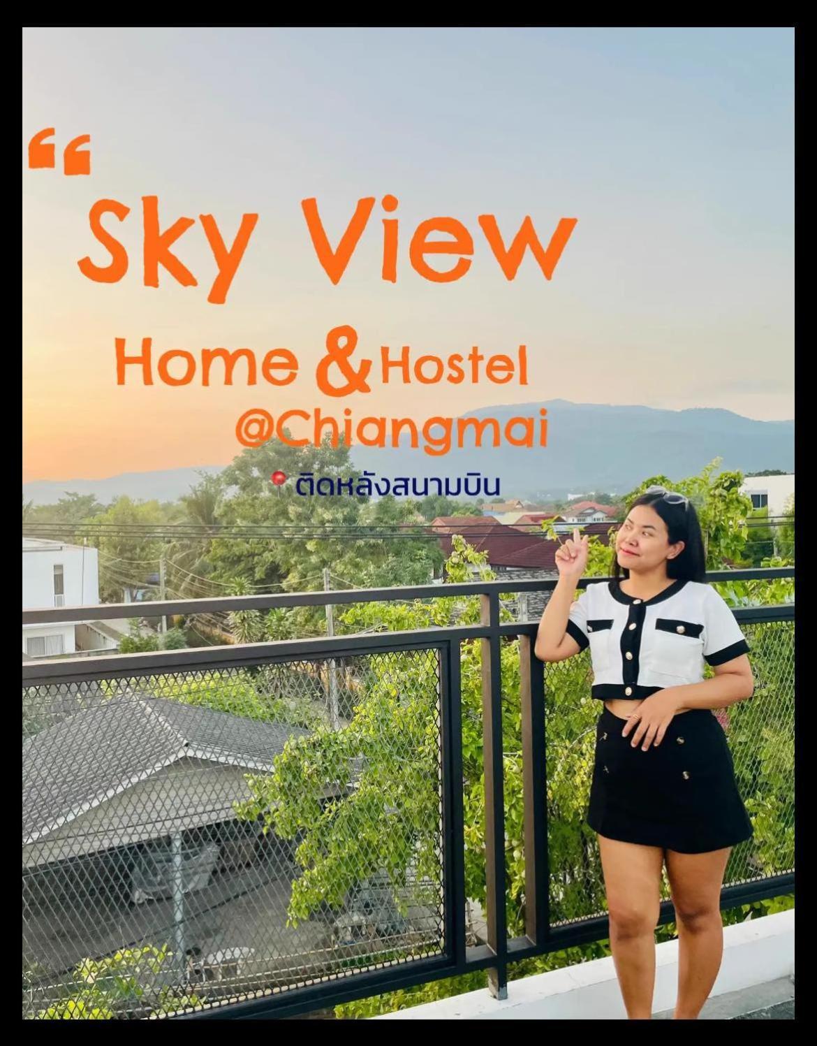 Sky View Home And Hostel Chiangmai Chiang Mai Exterior photo
